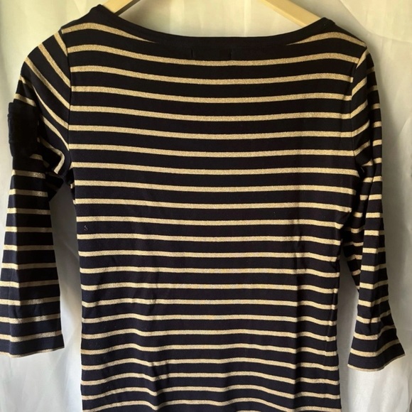Ralph Lauren Striped Navy and Beige Tunic - Picture 4 of 4